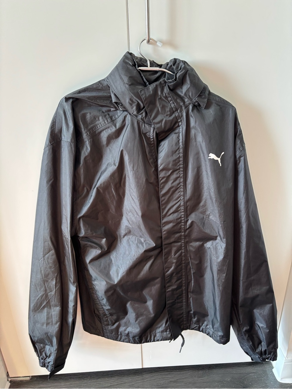 Puma Black Windbreaker Jacket